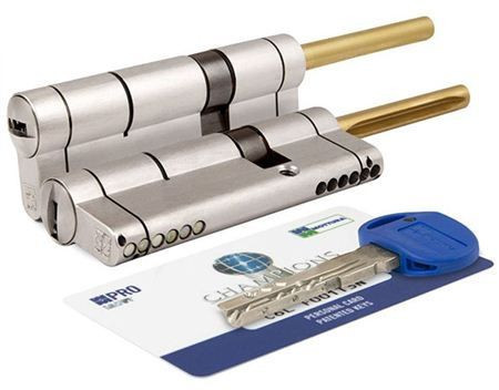 Механизм цилиндровый Mottura Pro Modular CP4P-(77)46/31-C5 ( кл/шток,никель)